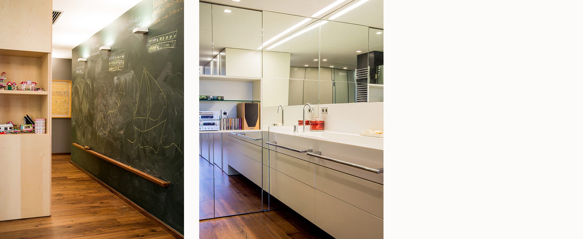 Diseño de interior de casa. Vivienda Jacinto Benavente 01