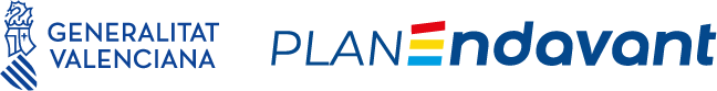 Logos de la Generalitat Valenciana y Plan Endavant